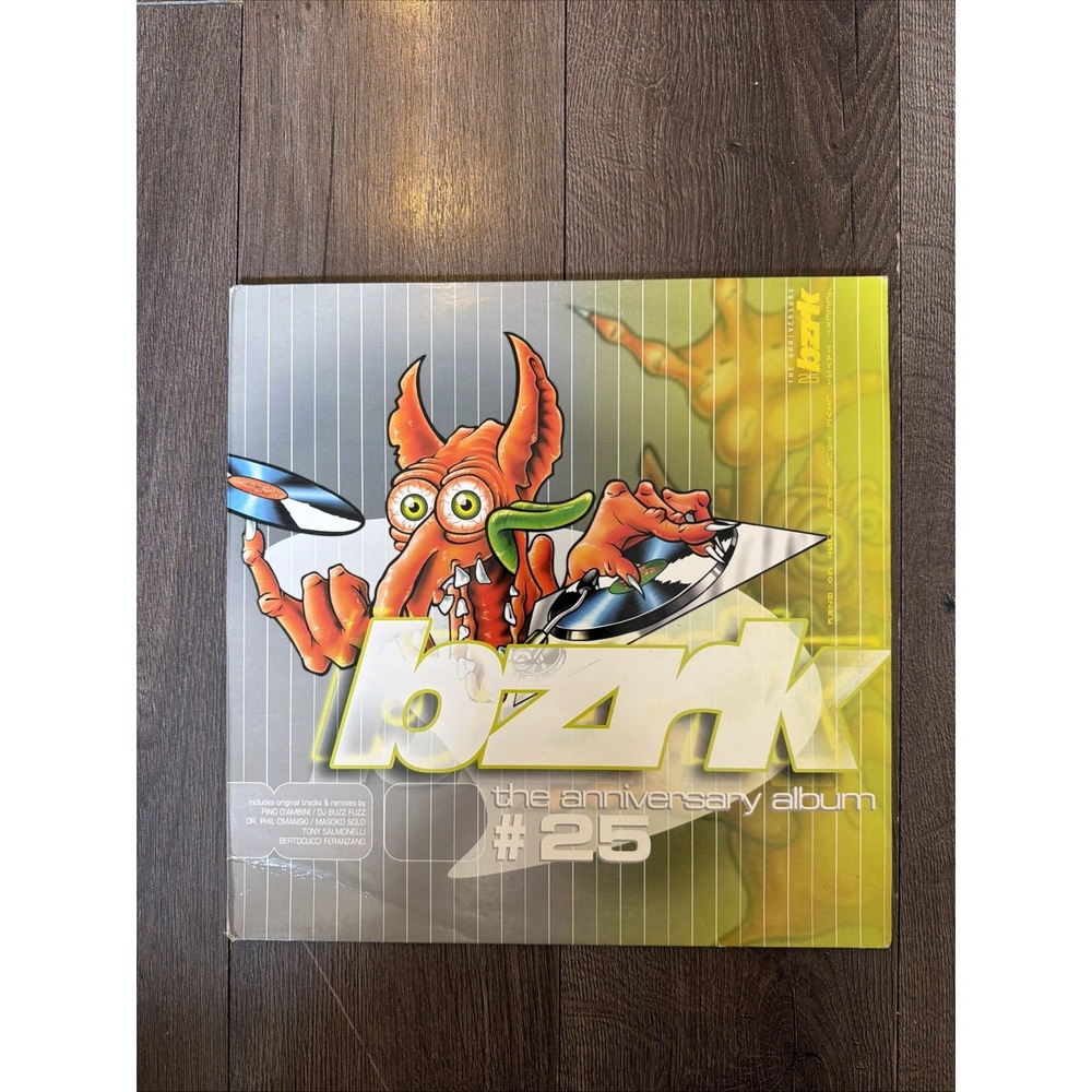 Anniversary Album #25 BZRK 010 12" Vinyl Gabber Hardcore DJ Buzz Fuzz 2LP RARE